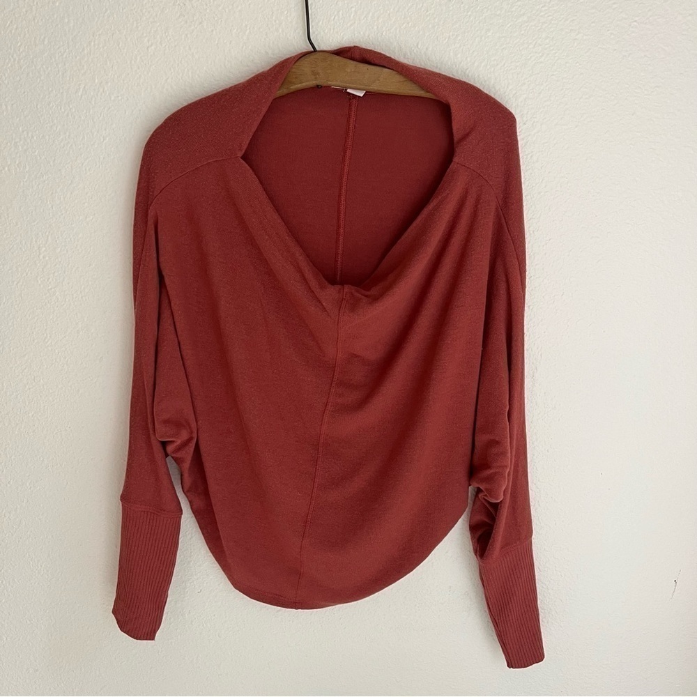 Treasure & Bond Off Shoulder Sweater Top